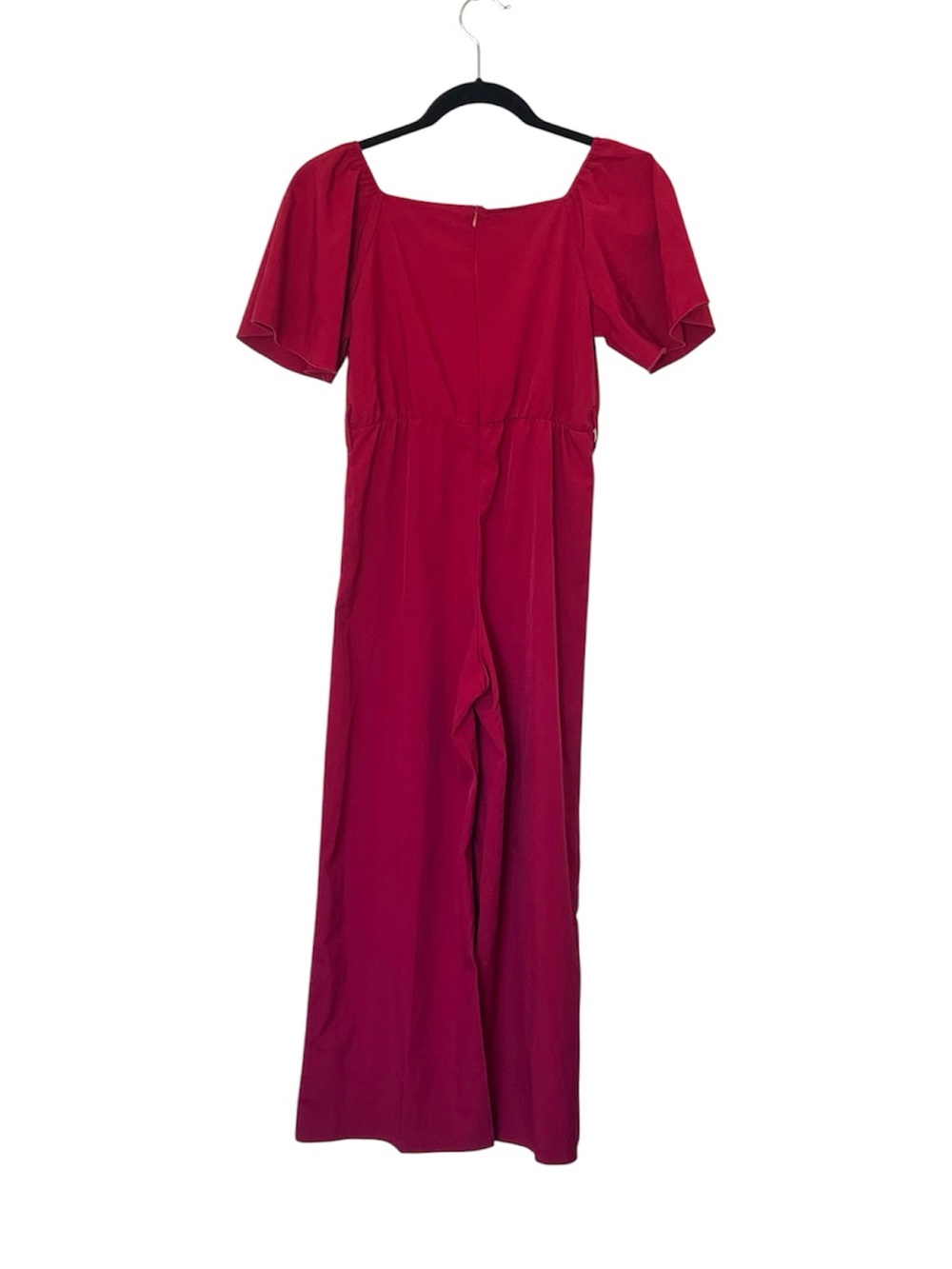 SHEIN Raspberry Off-Shoulder Wide-Leg Jumpsuit - Picture 2 of 5